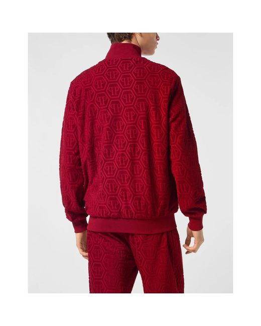 Zip-Throughs Philipp Plein de hombre de color Red