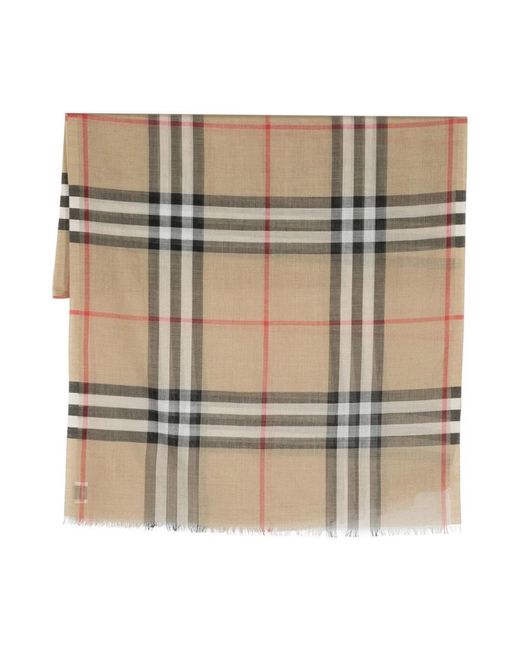 Burberry Natural Silky Scarves