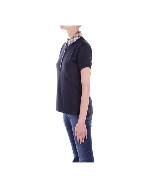 Barbour Blue Polo Shirts