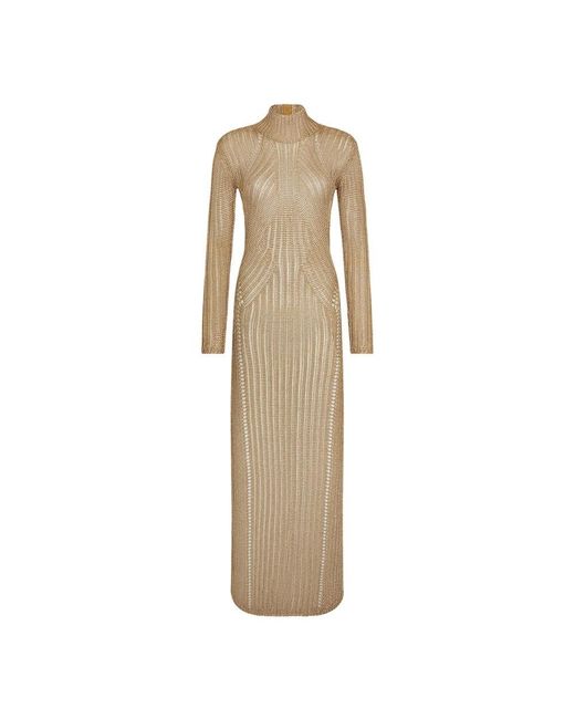 Tom Ford Natural Knitted Dresses