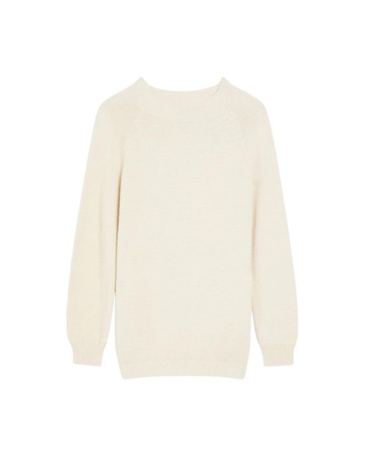 Round-Neck Knitwear Weekend by Maxmara de color White