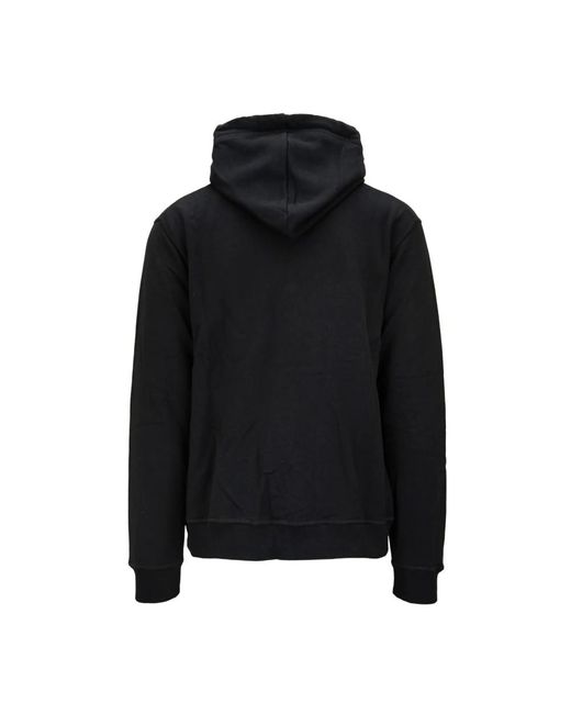 DSquared² Hoodies & Sweatvesten ,Zwart ,Katoen Hoodie Met Grafische Print in het Black voor heren