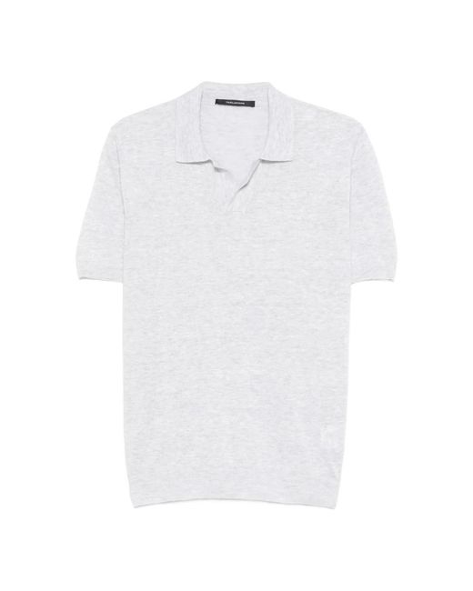 Tagliatore White Polo Shirts for men