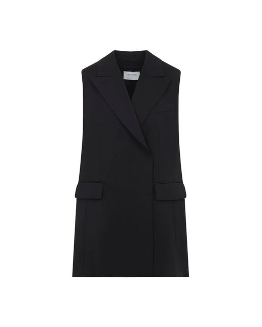 Sportmax Black Waistcoats
