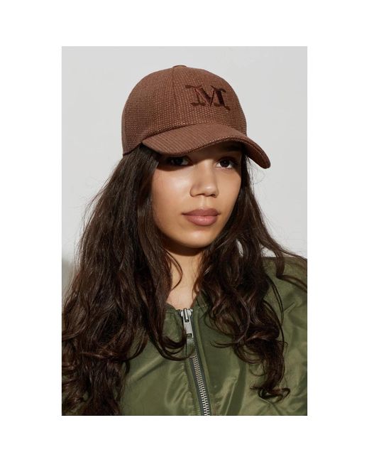 Max Mara Brown Circense Cap