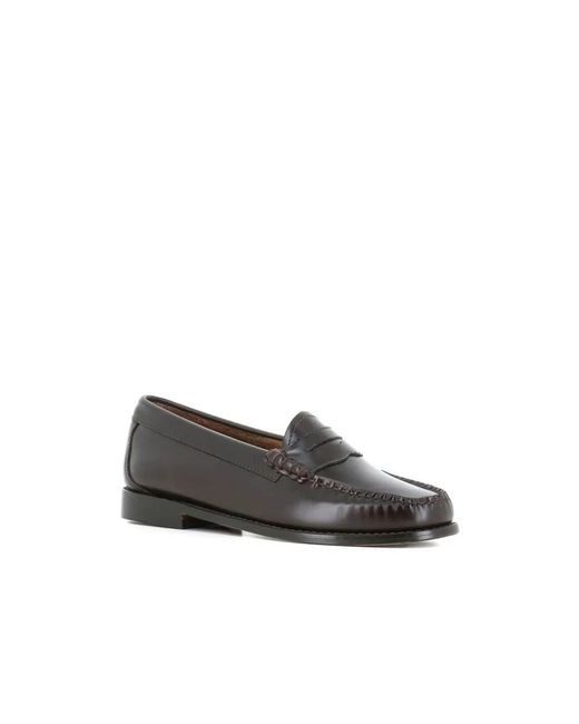 G.H.BASS Black Loafers