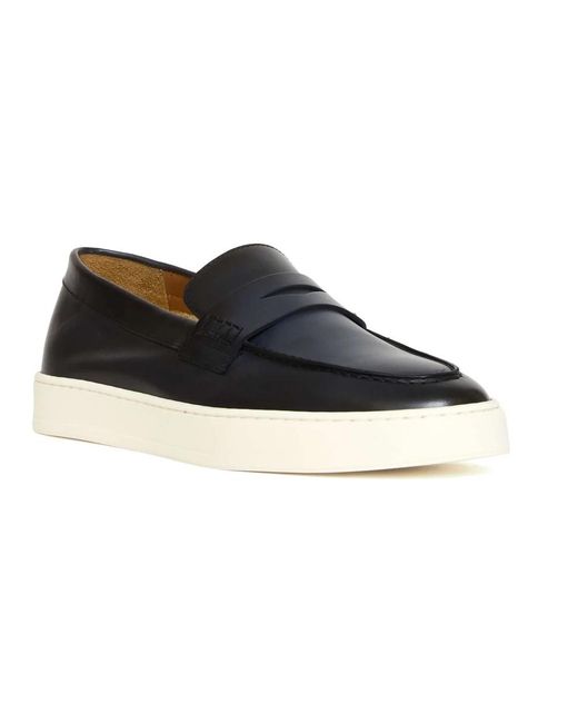 Doucal's Blue Loafers for men