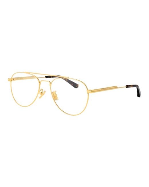 Bottega Veneta Brown Glasses