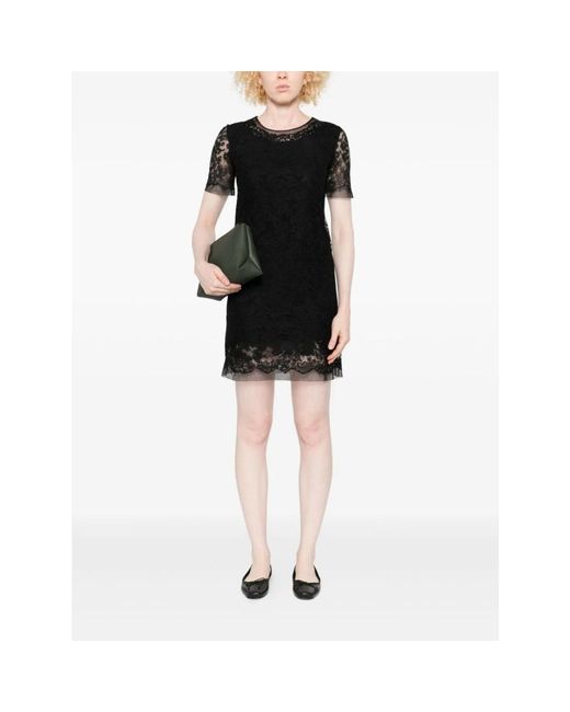 Short Dresses Ermanno Scervino de color Black