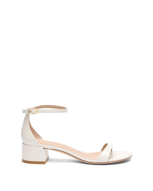 Stuart Weitzman High Heel Sandals in het White