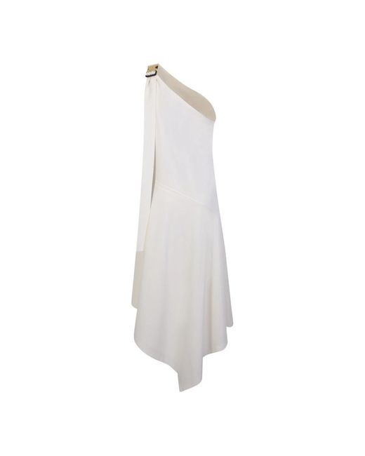 J.W. Anderson White Short Dresses