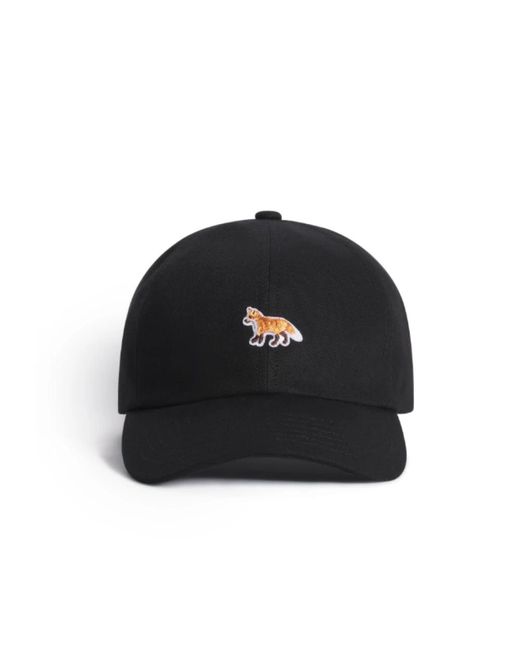 Caps di Maison Kitsuné in Black da Uomo