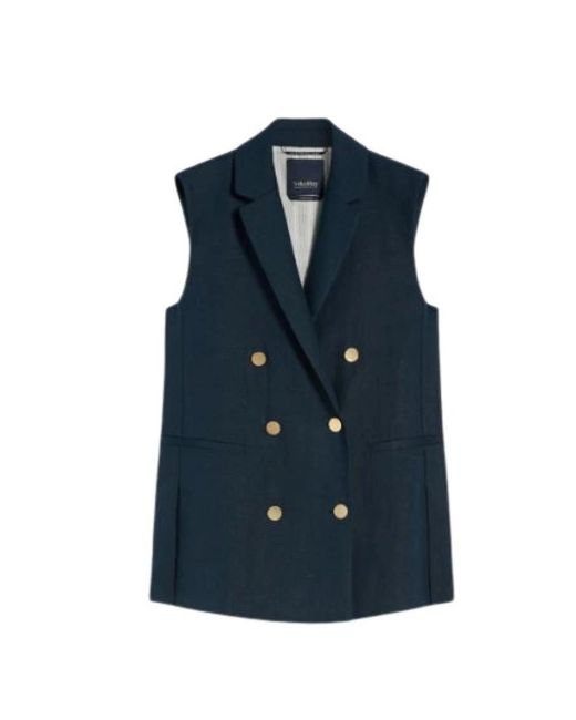Max Mara Blue Vests
