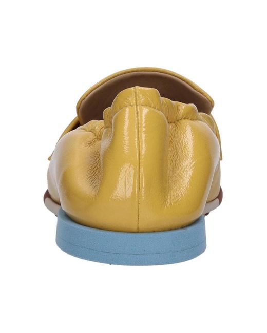 Fabi Yellow Loafers