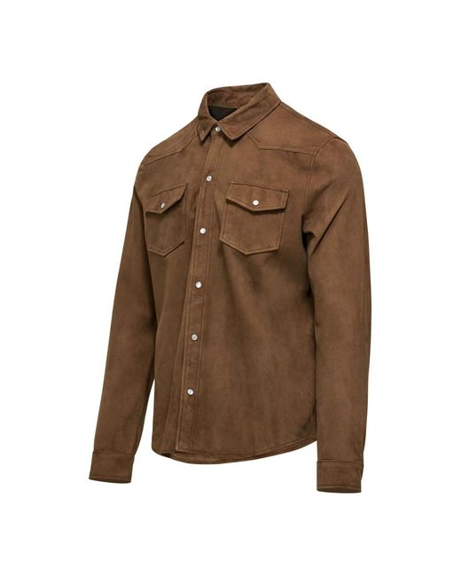 Bomboogie Brown Casual Shirts for men