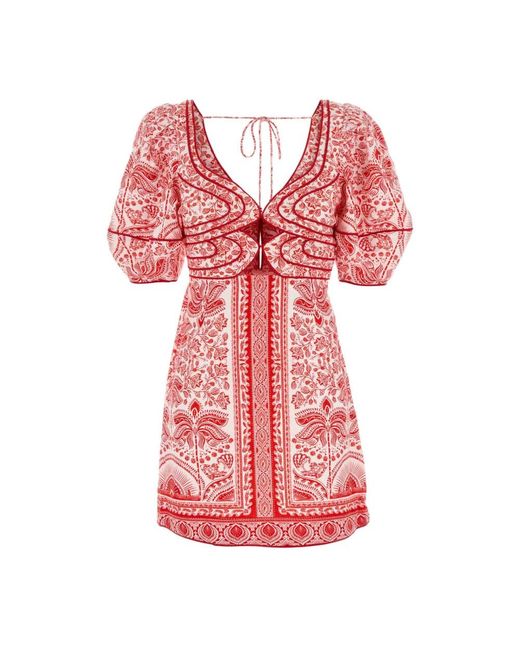 Farm Rio Red Short Dresses