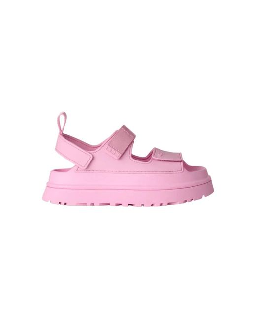 Ugg Pink Flip Flops Sliders