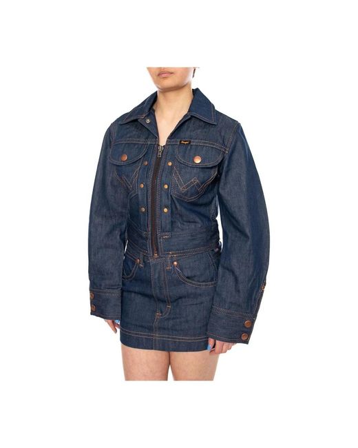 Denim Jackets Wrangler de color Blue