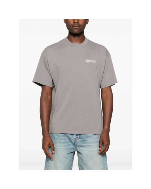 Represent Gray T-Shirts for men