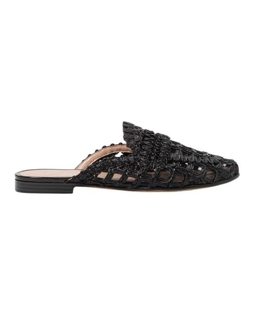 Twinset Black Mules