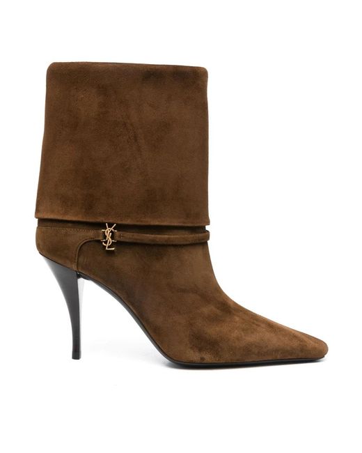 Saint Laurent Brown Boots