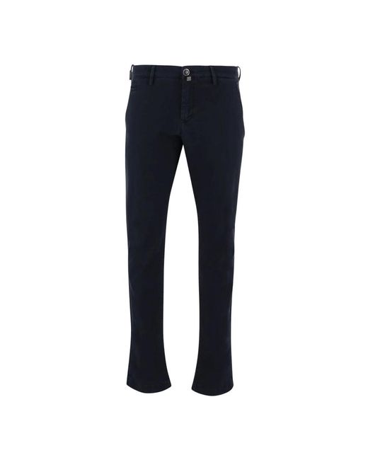 Jacob Cohen Blue Wide Trousers for men