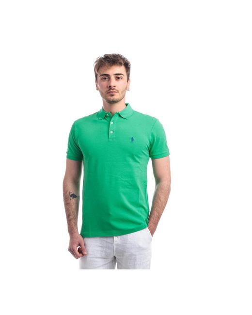Polo Ralph Lauren Green Polo Shirts for men