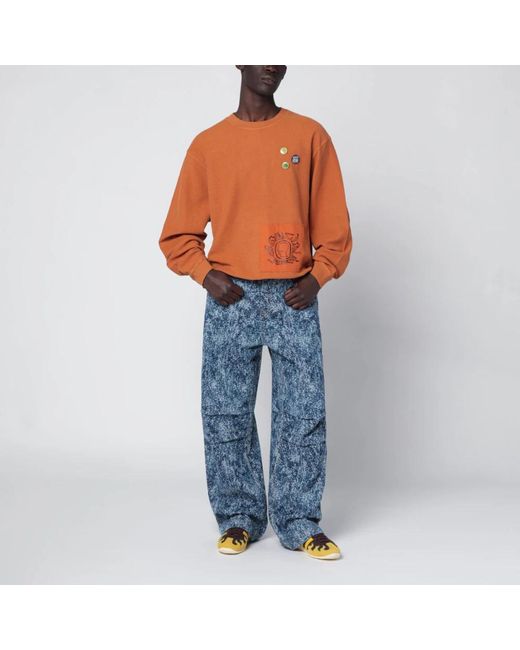 Brain Dead Orange Sweatshirts for men
