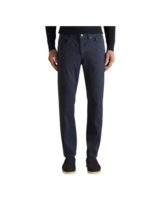 Jeckerson Blue Slim-Fit Jeans for men