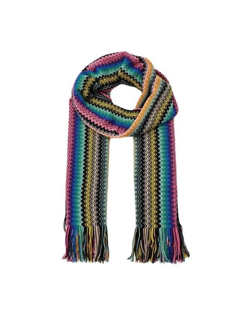 Missoni Green Winter Scarves