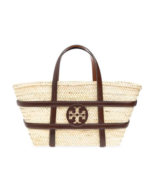 Tory Burch Brown Shopping Bags