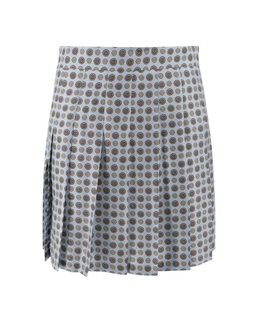 Max Mara Short Skirts in het Gray