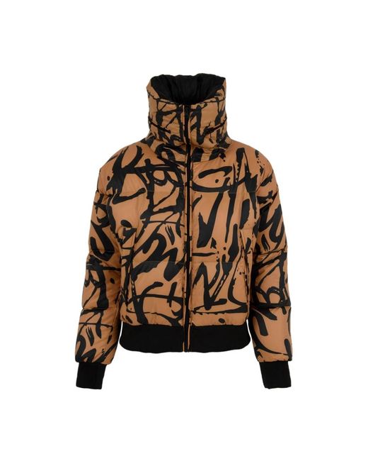 Bomboogie Jassen ,Bruin ,Winterjas in het Brown