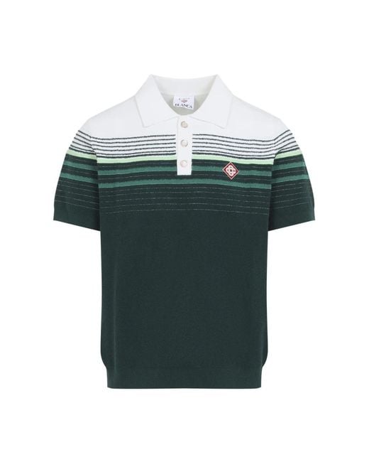 Casablanca Green Polo Shirts for men