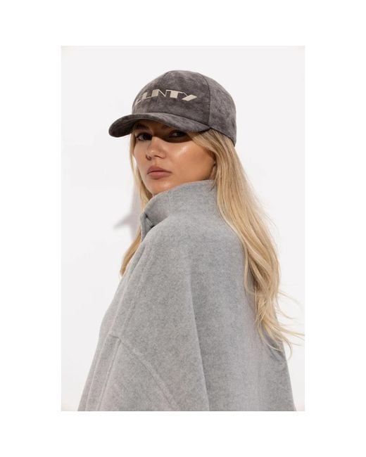 Rick Owens Accessoires ,Grijs ,Katoen Baseball Cap in het Gray