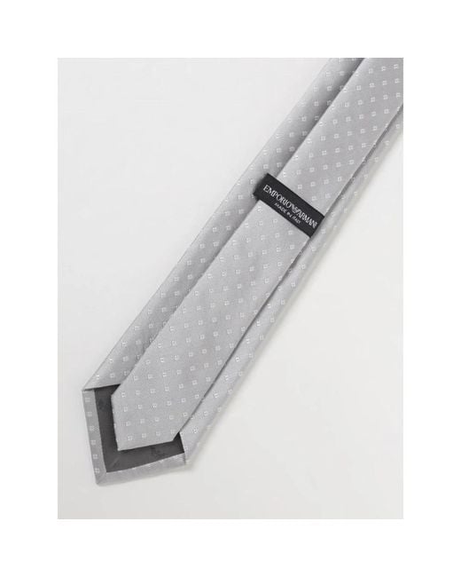 Emporio Armani Gray Ties for men