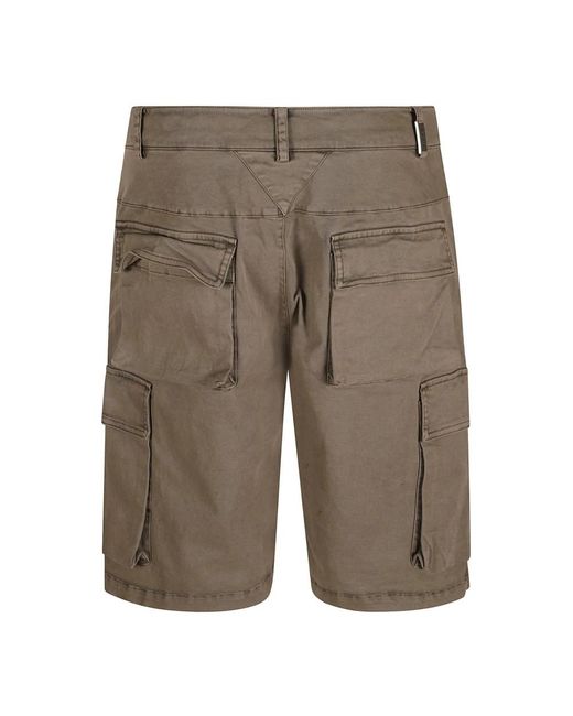 Represent Gray Casual Shorts for men