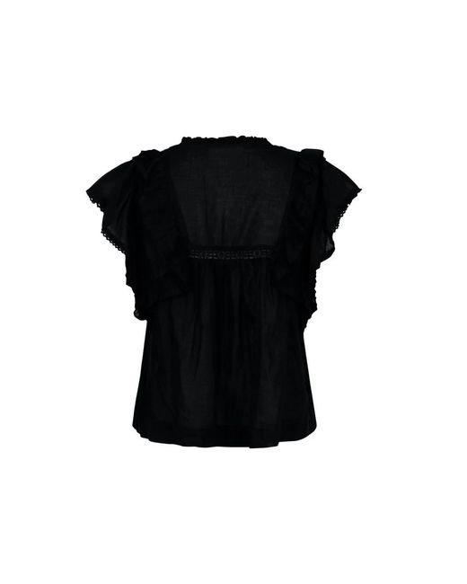Neo Noir Black Blouses