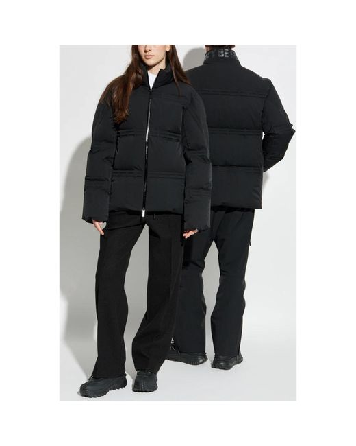 Moncler Rally Short Down Jacket in het Black