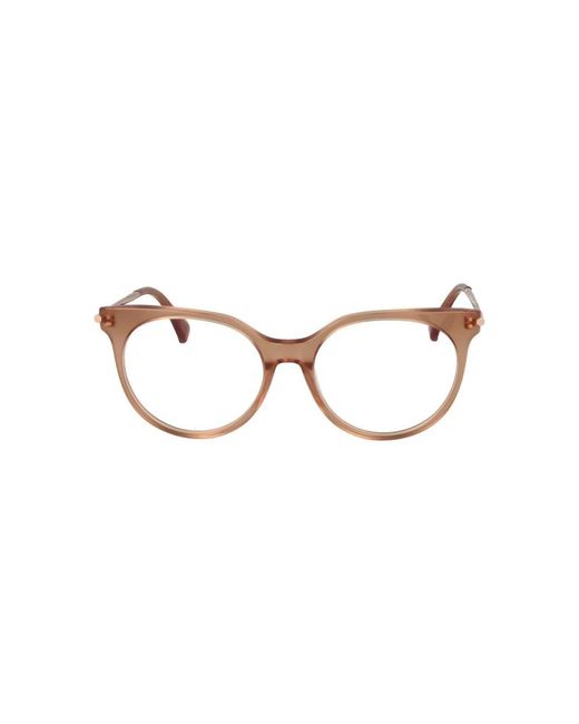 Max Mara Metallic Glasses
