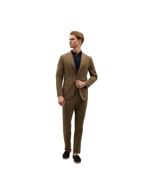 Boglioli Single Breasted Suits in het Green voor heren