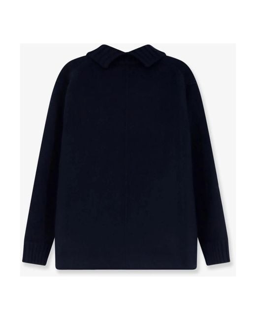 Bottega Veneta Blue V-Neck Knitwear