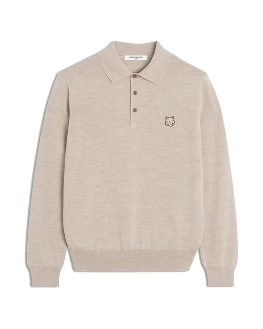 Polo Shirts di Maison Kitsuné in White da Uomo