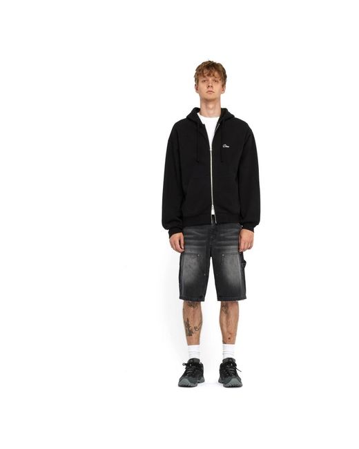 Dime MTL Zip-Through Hoodie in het Black voor heren