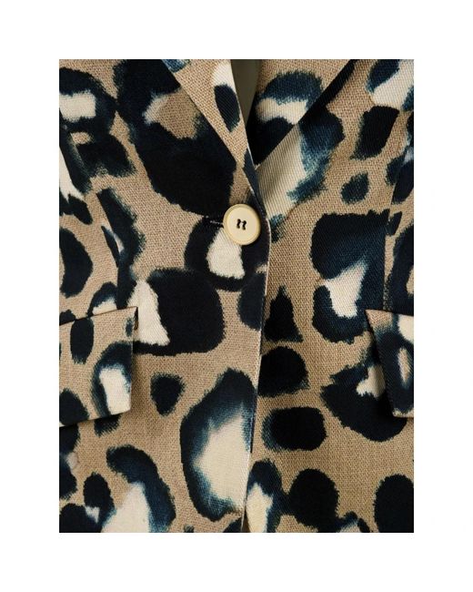 Douuod Woman Black Blazers