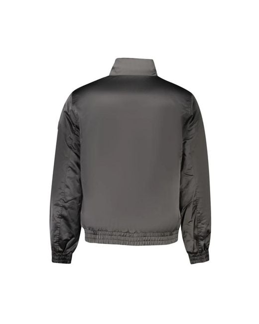Calvin Klein Zwarte Polyester Herenjas in het Gray voor heren