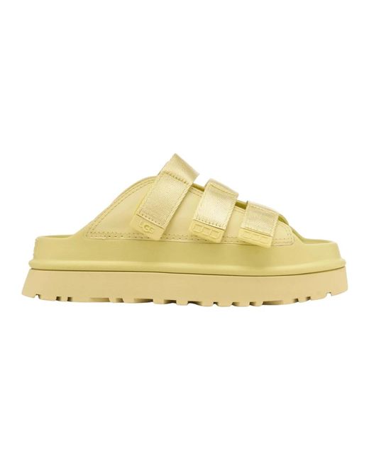Ugg Yellow Sliders