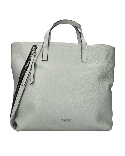 Rebelle Gray Shopping Bags
