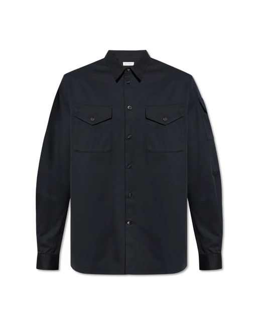 Casual Shirts Alexander McQueen de hombre de color Blue