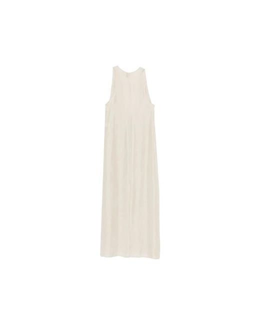 Alysi Maxi Jurk in het White